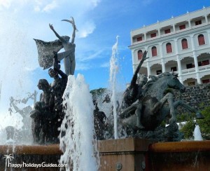 The Raices Fountain PR